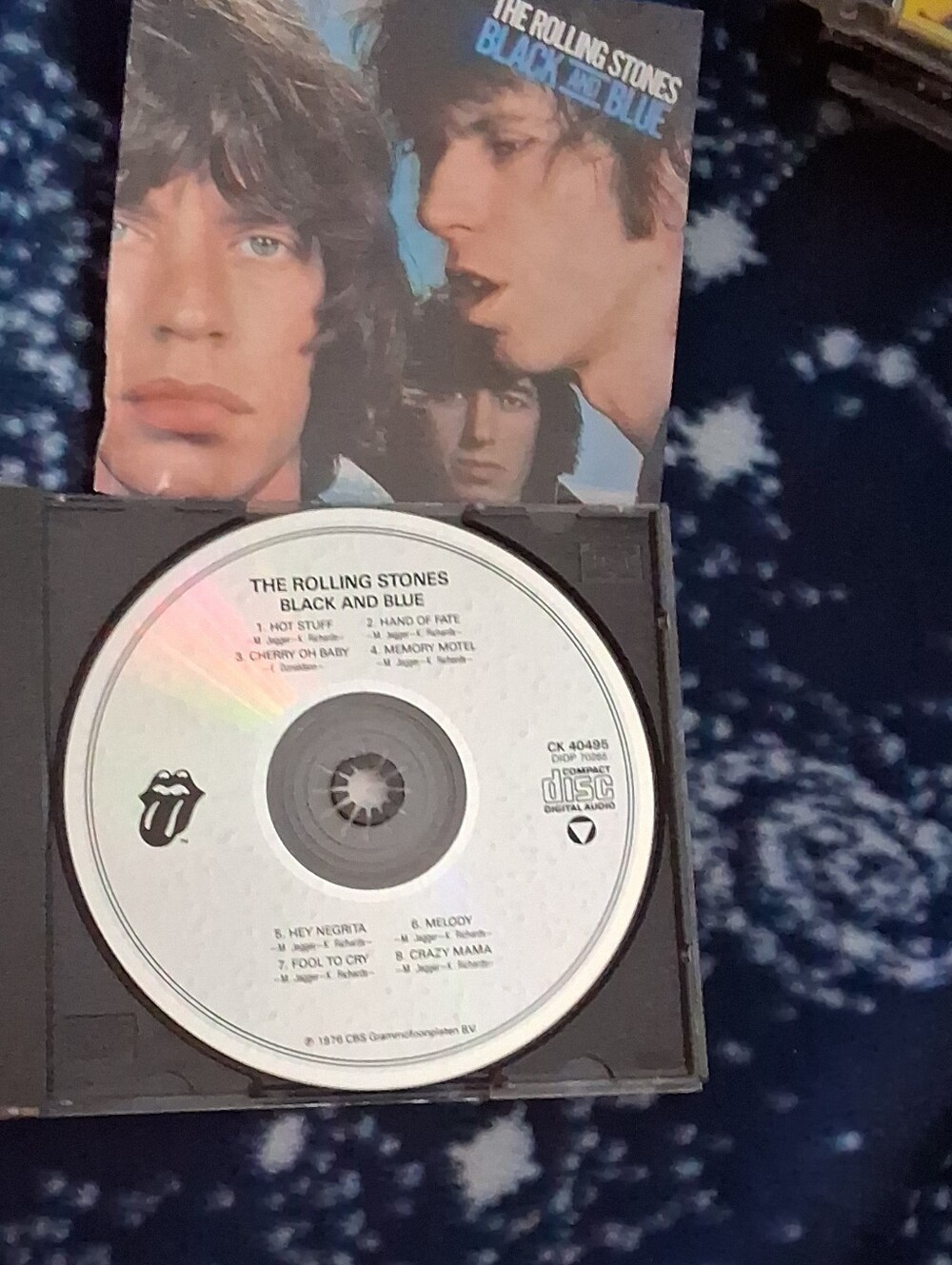 Vintage Rolling Stones Music CD in case